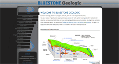 Desktop Screenshot of bluestonegeologic.com